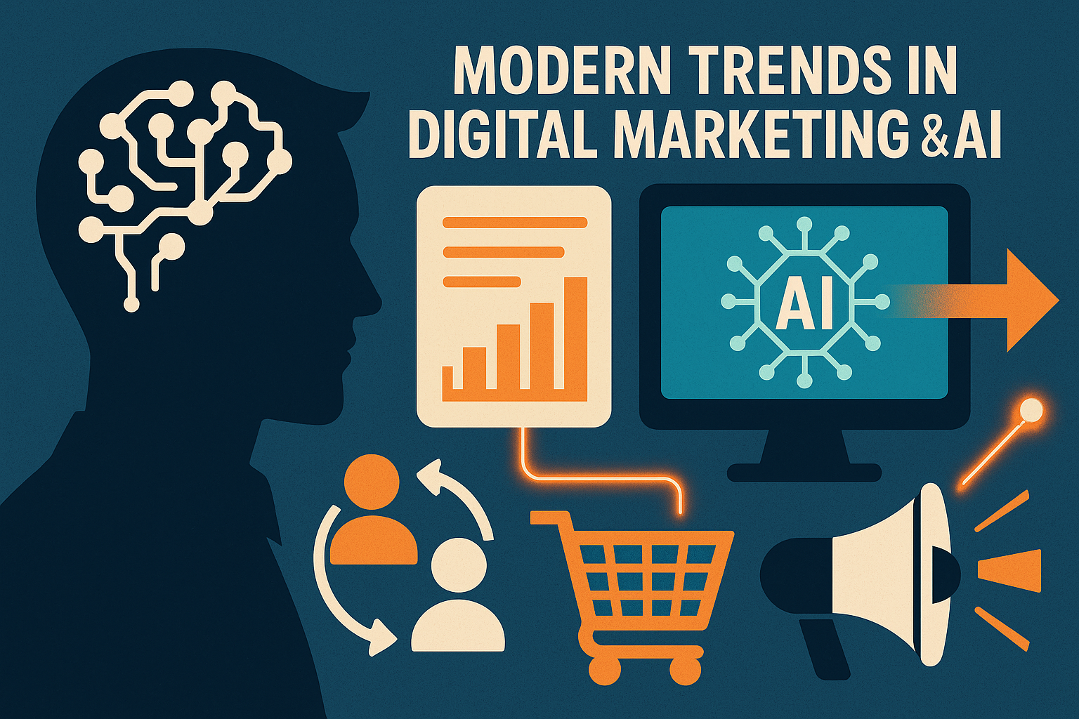 Modern Trends in Digital Marketing and AI